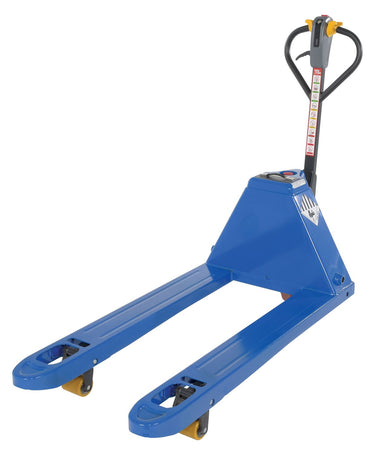 Steel Semi Electric Pallet Jack 27 In. x 48 In. 4000 Lb. Capacity